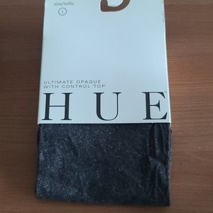 Opaque control top tights